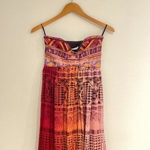 Vintage 2009 Diane von Furstenberg DVF Floor Length Gown